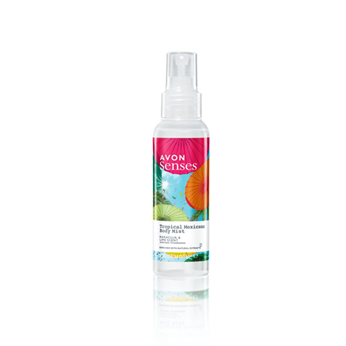 Brume Parfumée Avon Senses Maldives Sands - Frangipanier & Mer - 100 Ml Neuf